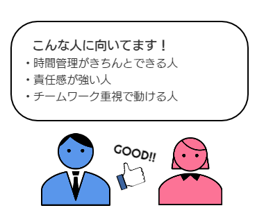 鉄道業こんな人に向いてます