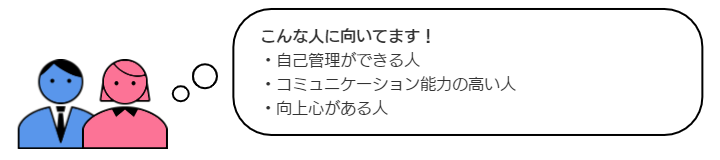 保険業こんな人に向いてます